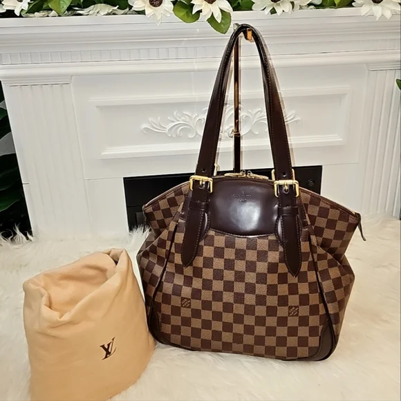 🔥😍Beautiful Condition 🔥 😍 Authentic Louis Vuitton Verona Damier Ebene - Picture 14 of 14